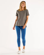 Hamilton Tee - Ash Green Shirts & Tops Betty Basics 