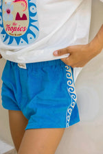 Terry Shorts - Blue shorts Palm Collective 