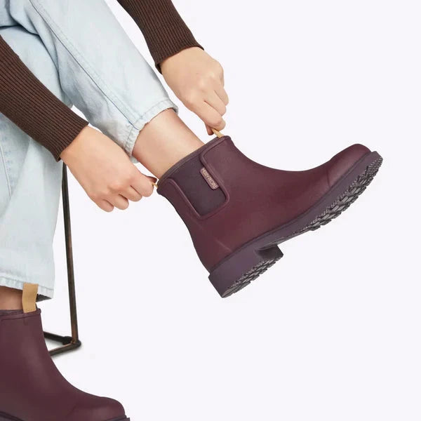 Bobbi Boot - Dark Cherry Shoes Merry People 