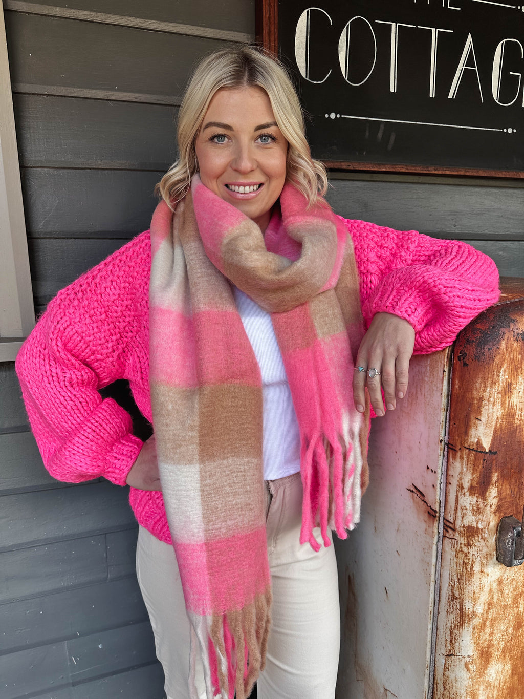 Clea Knit Cardigan Cardigan Paper Heart 