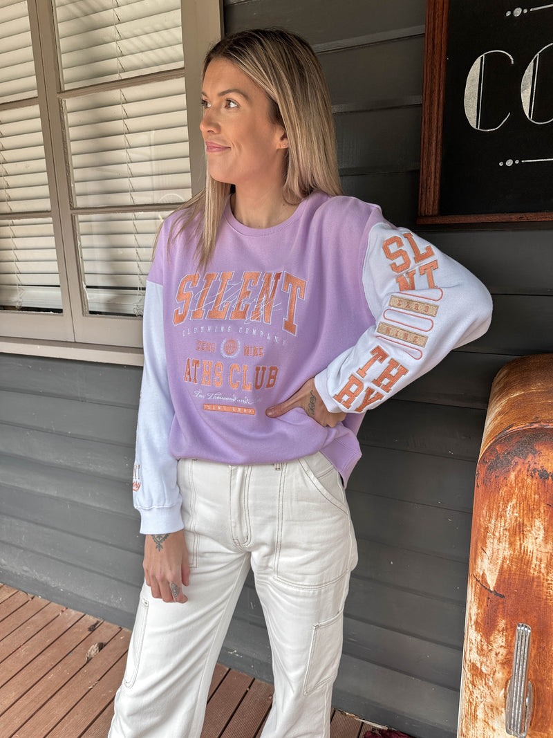 Club Crew Lilac Tshirt Silent Theory 