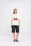 Come Get Your Honey Oversize - White Tee Maku 