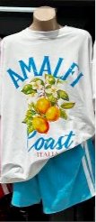 Amalfi Coast Tee Tee By Frankie 