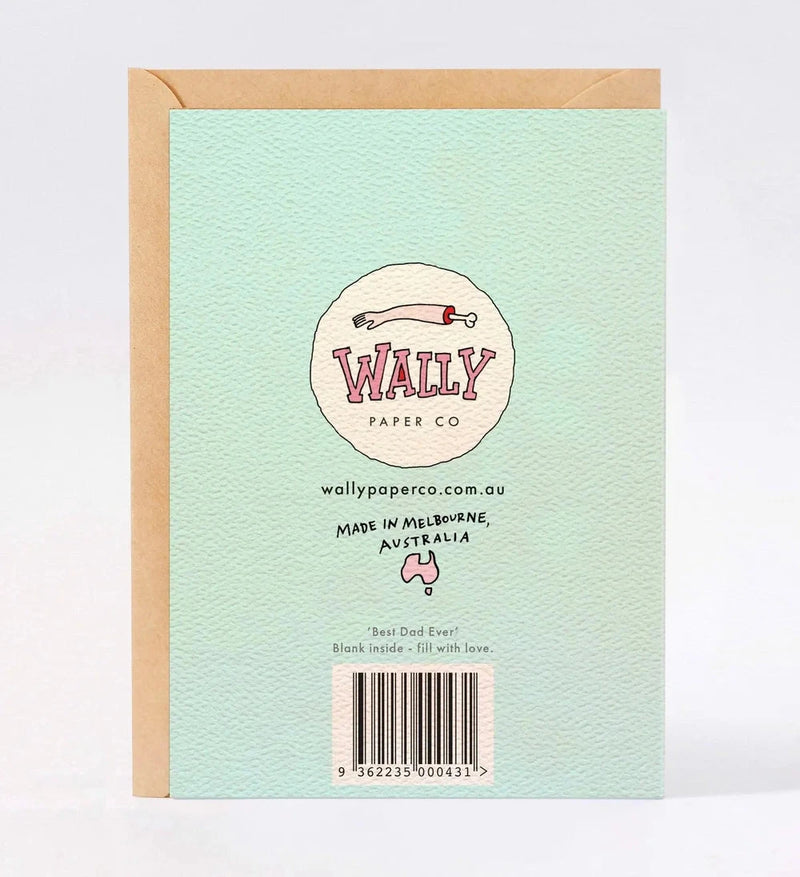 Best Dad Ever Card Cards Wally Paper Co 
