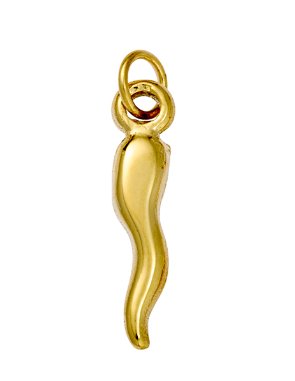 Seren stainless steel gold plated charms - Gold Chilli DPI Jewellery 