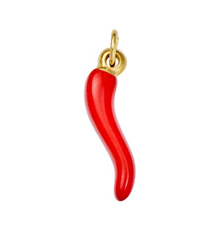 Seren stainless steel gold plated charms - Chilli DPI Jewellery 