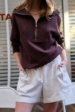 Relaxed Everyday Short - Ecru Twill Shorts Ceres Life 