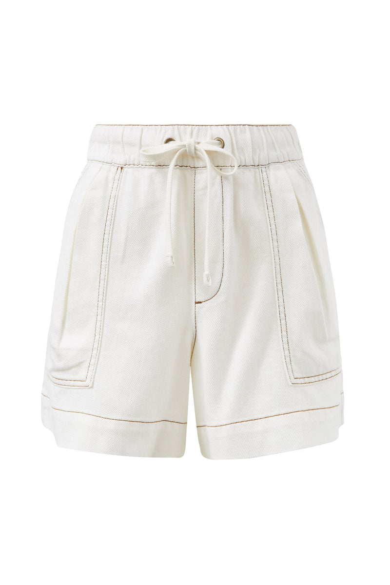 Relaxed Everyday Short - Ecru Twill Shorts Ceres Life 