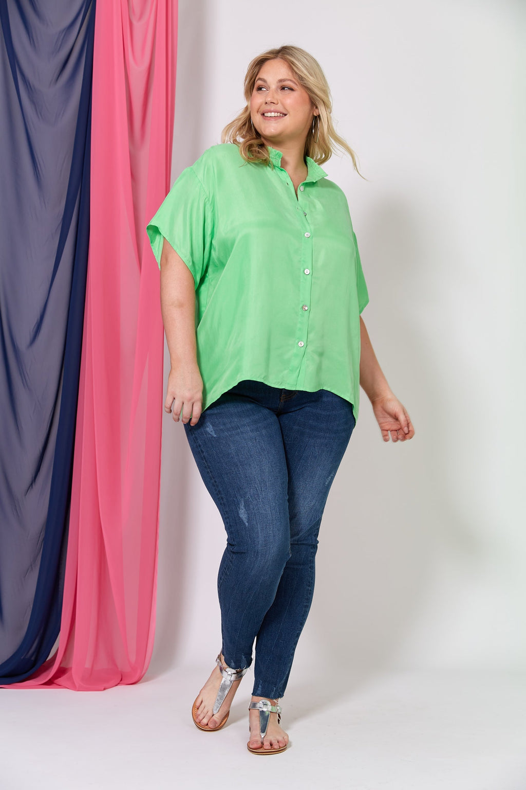 Elixir Shirt ONE SIZE - Kiwi Top Eb & Ive 