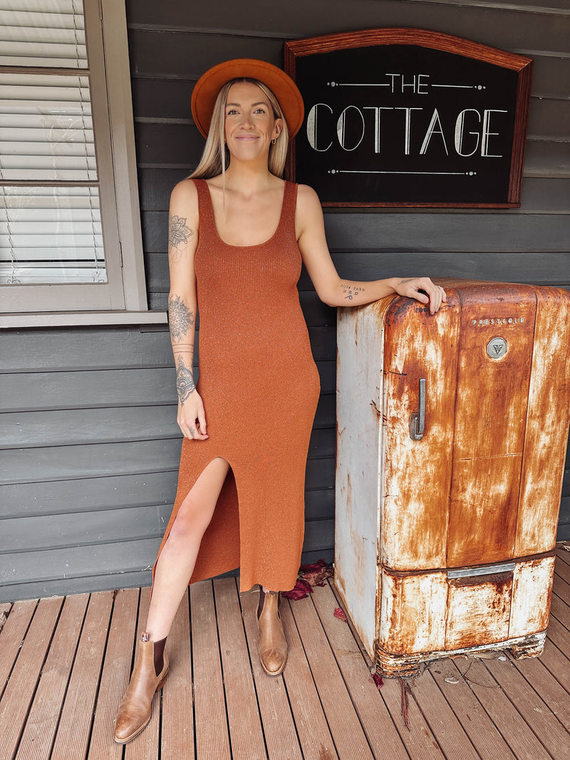 Elkie Knit Dress Dress Clothes Horse 