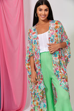 Esprit Cape - Pink Flourish Top Eb & Ive 