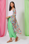 Esprit Cape - Pink Flourish Top Eb & Ive 