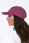 Vacay Mode Poolside Cap - Wine Tee Hibiscus Hotel 