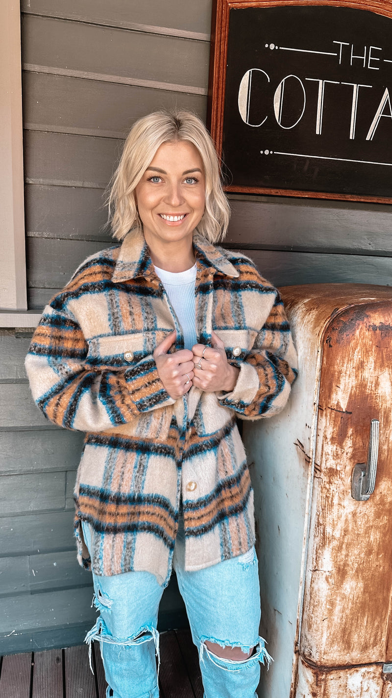 Hollie Shacket - Beige Jacket YH&CO 