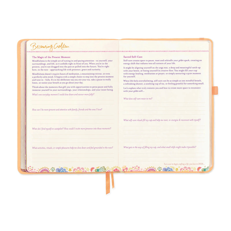 2026 Diary: The year for new beginnings - Citrine Dream Diary Intrinsic 