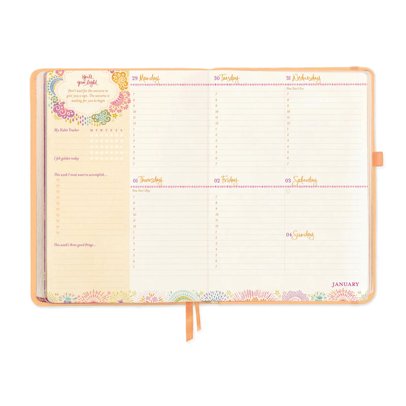 2026 Diary: The year for new beginnings - Citrine Dream Diary Intrinsic 