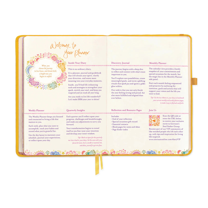 2026 Diary: The year for radiating joy - Limoncello Diary Intrinsic 