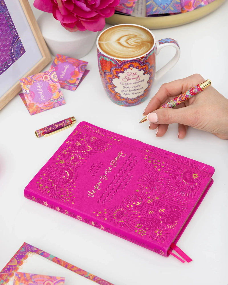 2026 Diary: The year to rise strong - Positively Pink Diary Intrinsic 