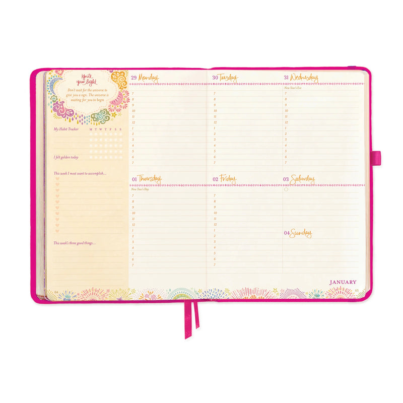 2026 Diary: The year to rise strong - Positively Pink Diary Intrinsic 