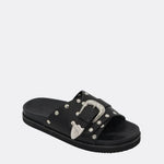 Aria Slide - Black Shoes Human 