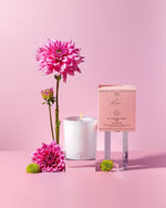 Mia' | Crystal Infused Candle of Balance | Watermelon Candles Three Suns 