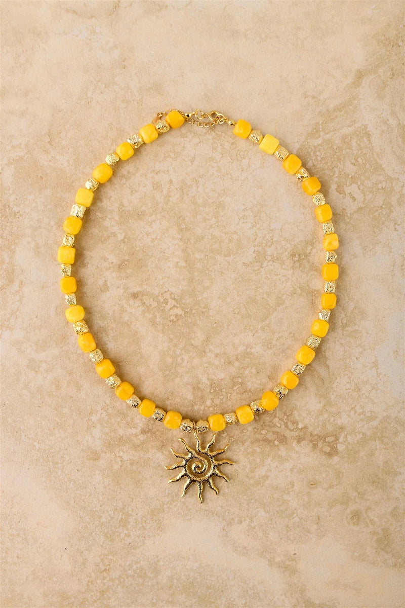 Liora Necklace Necklace Indigo & Wolfe 