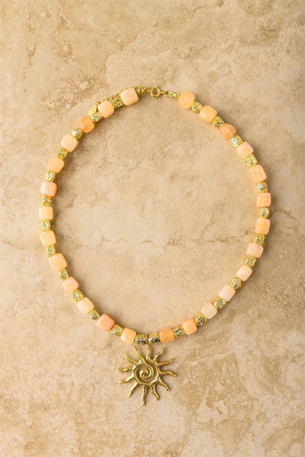 Aluna Necklace Bracelet Indigo & Wolfe 