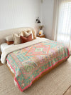 Daydreamer Woven Picnic Rug Isla In Bloom 