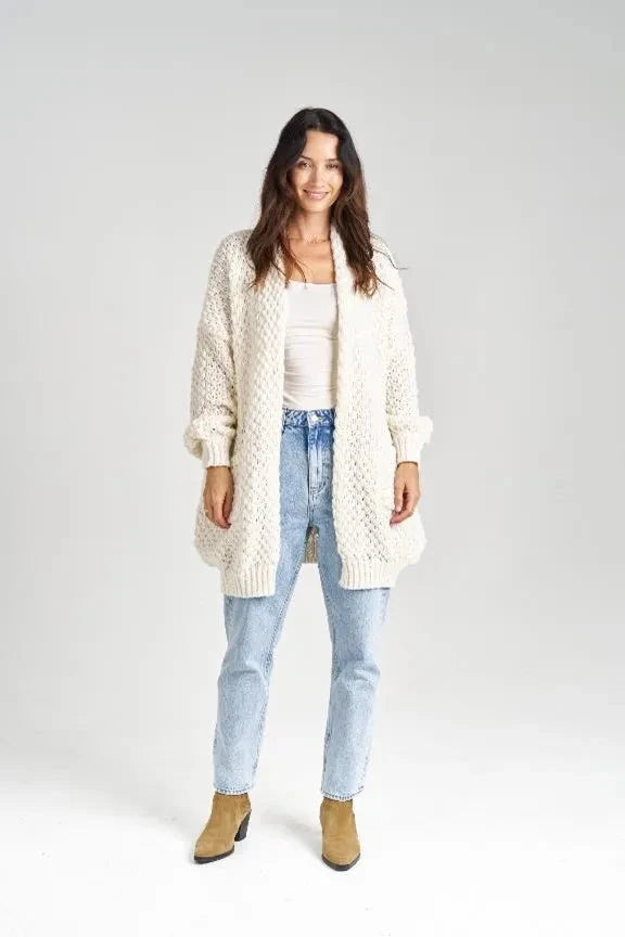 Makaila Cardigan - Cream Cardigan HQ 