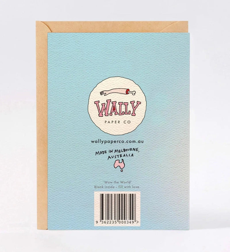 Wow The World Card Cards Wally Paper Co 
