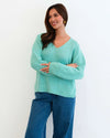 Kora Knit - Aqua Knit Label Of Love 