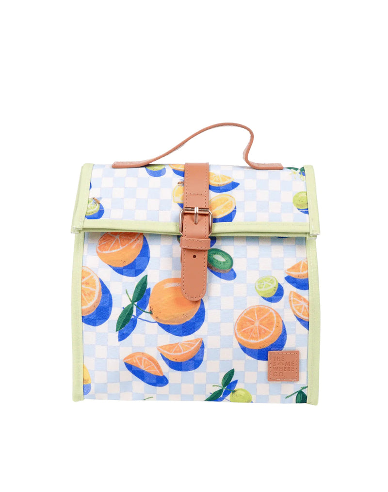 Sorrento Citrus Lunch Satchel Lunch Bag The Somewhere Co 