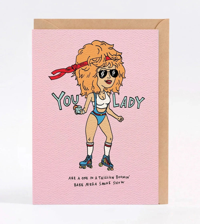 Boomin Babe Card Cards Wally Paper Co 