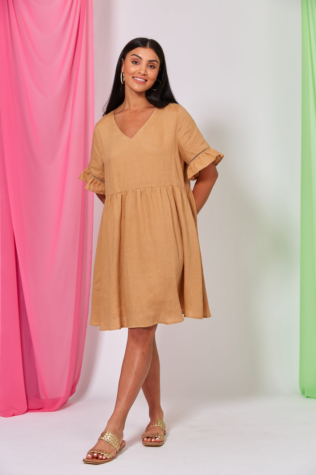 La Vie Dress - Caramel Top Eb & Ive 