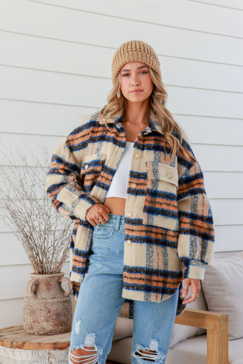 Hollie Shacket - Beige Jacket YH&CO 
