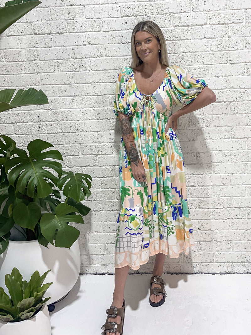 Mykonos Maxi Dress Dresses Shareen Collections 