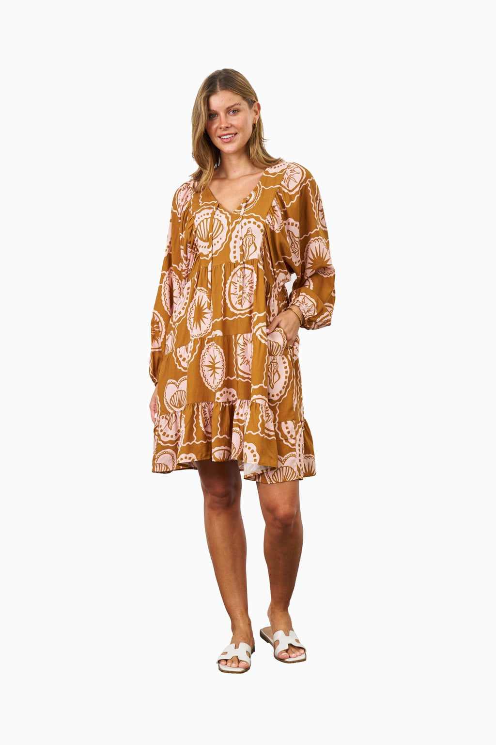 Aaliyah Tunic Dress Dress Boho Australia 