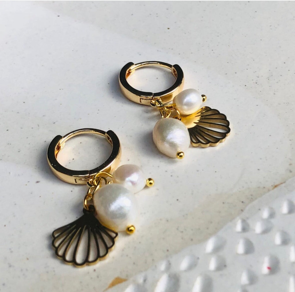 Angelina Lux Huggies Earrings G & T Designs 