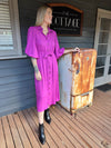 Pippa Maxi Dress - Magenta Dress Label Of Love 
