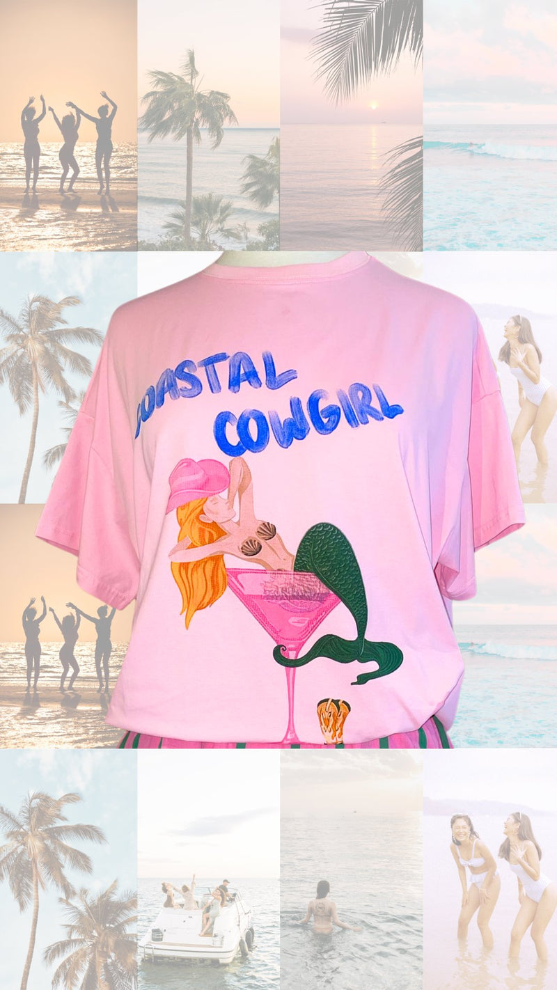 Coastal Cowgirl Tee Tee By Frankie 