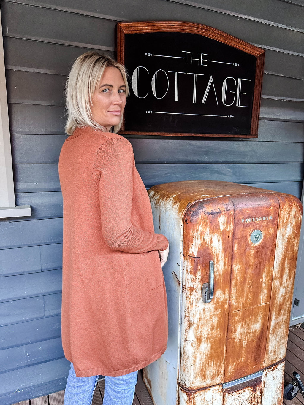 Sambara Cardigan - Rust Cardigan Sambara 