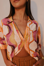 Sanzio Shirt - Paris Print Top Zella The Label 