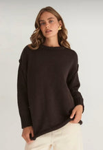 Antonia Knit - Chocolate Knit Paper Heart 