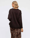 Antonia Knit - Chocolate Knit Paper Heart 