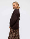 Antonia Knit - Chocolate Knit Paper Heart 