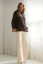 Antonia Knit - Chocolate Knit Paper Heart 
