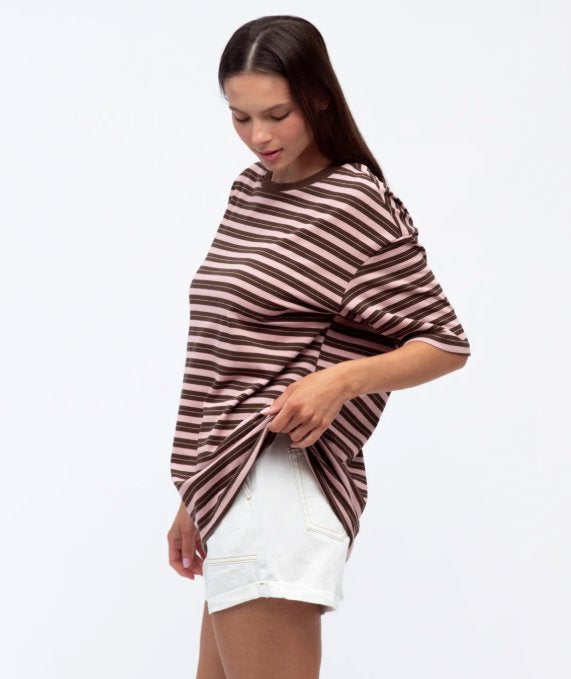 Mimi Stripey Tee Tshirt Paper Heart 