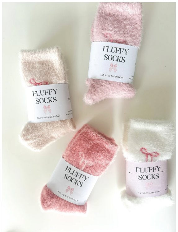 Fluffy Socks Accessories The Vow Sleepwear 