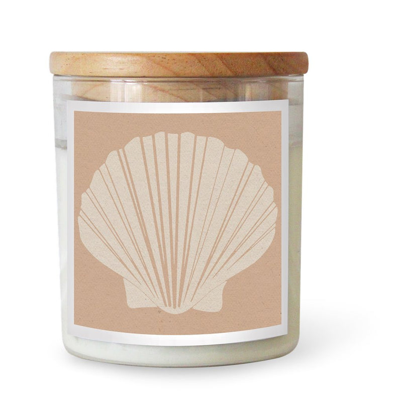 Fan Shell Nude Candle - Ubud Candle The Commonfolk 