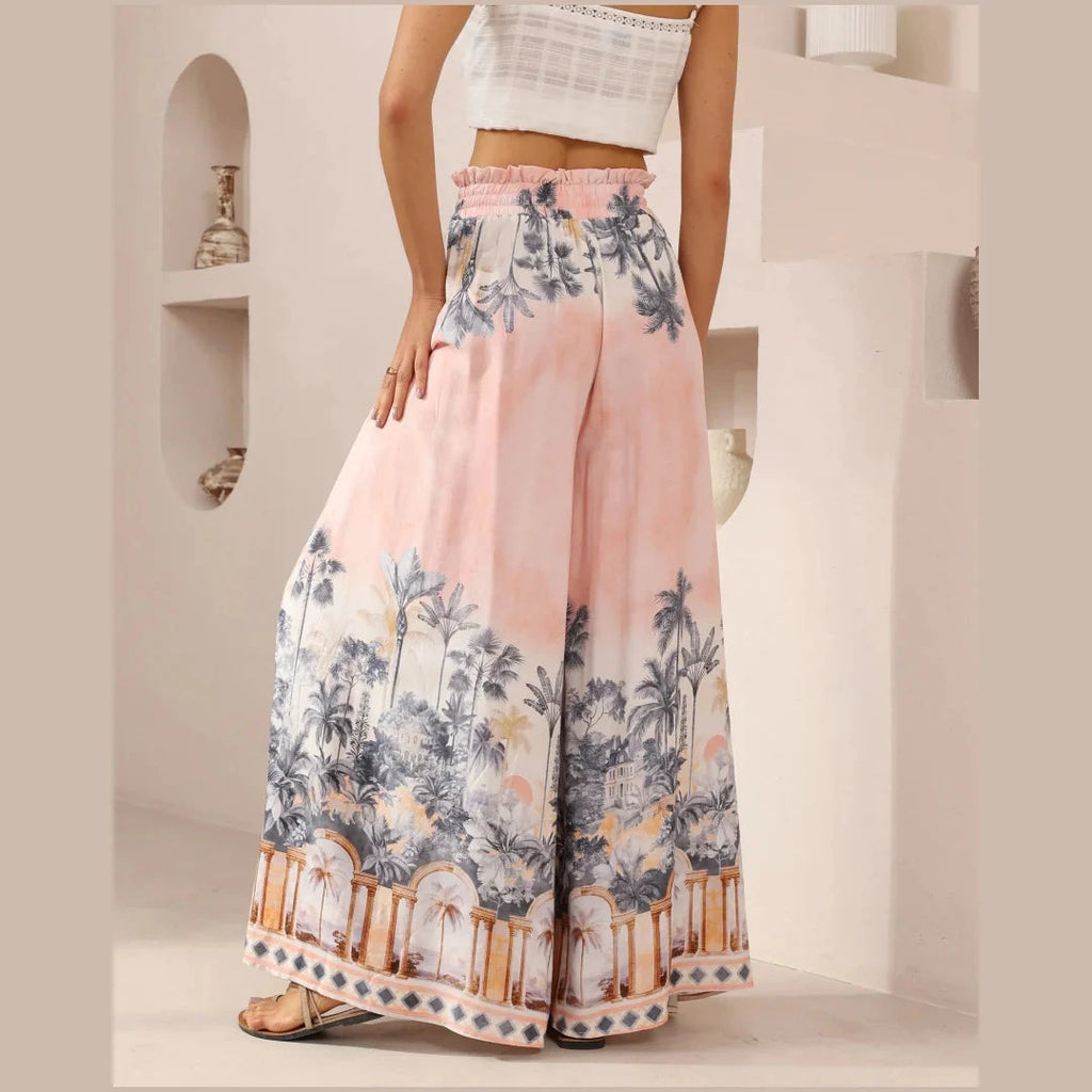 Nora High Waisted Wide Leg Pants Pants Iris Maxi 